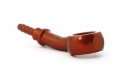 Фитинг banjo d10 mm, 20° D-03 алюминий КРАСНЫЙ, под опрессовку S5093-03DRD, Goodridge