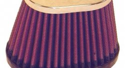 Фильтр нулевого сопротивления универсальный K&N RC-2450   Chrome Filter