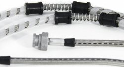 КОМПЛЕКТ:JEEP GRAND CHEROKEE SRT8 09-> Торм. диски DBA T3+колодки DC brakes RACE+шланги GOODRIDGE