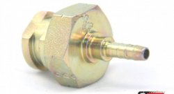 Фитинг мама M10*1 под обратный конус, D-03 сталь, под опрессовку S759-03-31FZ