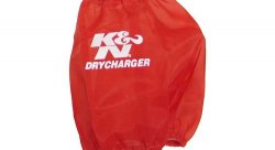 Чехол защитный D=146-114mm / H=152mm красный K&N RF-1023DR