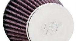 Фильтр нулевого сопротивления универсальный K&N RC-9220   Chrome Filter