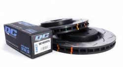 КОМПЛЕКТ ПЕРЕД. Тормозные диски DBA 42632S T3+колодки DC brakes STR.S JEEP GRAND CHEROKEE SRT8 09->