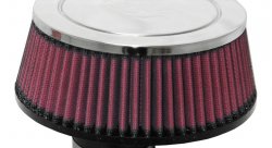 Фильтр нулевого сопротивления универсальный K&N RC-70018   Chrome Filter