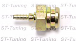 Фитинг мама AN-03 3/8X24 под прямой конус D-03 сталь, под опрессовку S758-03-03Z, Goodridge