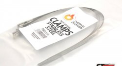 Хомуты для трубы до 105 мм (4,2") 8 мм*35 см, нерж. сталь, 6шт. Thermal Division TDCL126