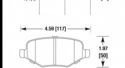Колодки тормозные HB674Z.664 HAWK Perf. Ceramic