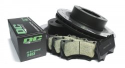 КОМПЛЕКТ ПЕРЕДНИЙ:Торм. диски DBA42724S T3+колодки DCbrakes sHD Toyota LC200,Lexus LX570,450D 2015 г