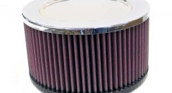 Фильтр нулевого сопротивления универсальный K&N RA-099V   Chrome Filter