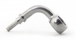 Фитинг banjo d10 mm, 90° D-03 сталь, под опрессовку S5099-03Z, Goodridge