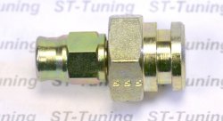 Фитинг мама AN-03 3/8X24 под обратный конус, под ключ 19mm D-03 сталь 759-03-03P, Goodridge