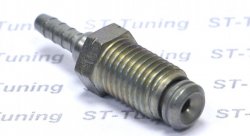 Фитинг папа M10*1.25 под прямой и обратный конус, крутящийся D-03 сталь S445-0132Z, Goodridge