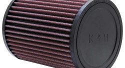 Фильтр нулевого сопротивления универсальный K&N RU-2820 посадочный d=76mm, под Carbonio
