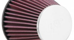 Фильтр нулевого сопротивления универсальный K&N RC-9110   Chrome Filter