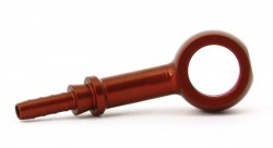 Фитинг banjo d10 mm, 20° D-03 алюминий КРАСНЫЙ, под опрессовку S5093-03DRD, Goodridge