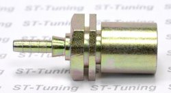 Фитинг мама M10*1 под обратный конус, резьба 7mm D-03 сталь, под опрессовку S757-03-31Z1, Goodridge