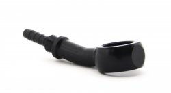 Фитинг banjo d10 mm, 20° D-03 алюминий ЧЕРНЫЙ, под опрессовку S5093-03DBK, Goodridge