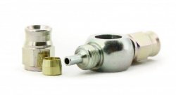 Фитинг banjo d10 mm, проходной D-03 сталь, 5095-03P, Goodridge