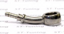 Фитинг banjo d10 mm, 20°, вправо D-03 сталь, под опрессовку S5093R-03Z, Goodridge