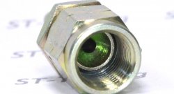 Фитинг мама M10*1 под прямой конус, крутящийся D-03 сталь, под опрессовку S451-31Z, Goodridge