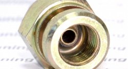 Фитинг мама M10*1 под обратный конус, Toyota, под ключ 19mm D-03 сталь, под опрессовку S762-03-31Z