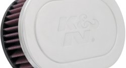 Фильтр нулевого сопротивления универсальный K&N RC-5010   Chrome Filter