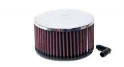 Фильтр нулевого сопротивления универсальный K&N RA-063V   Chrome Filter