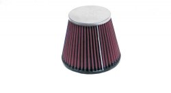 Фильтр нулевого сопротивления универсальный K&N RC-8410   Chrome Filter