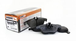 Колодки тормозные HB753B.666 HAWK Street 5.0 зад MB C W204; GLK W204