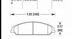 Колодки тормозные HB509Z.678 HAWK Perf. Ceramic