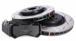 КОМПЛЕКТ ПЕРЕД.:Торм. диски DBA 42632S T3+колодки HAWK HPS 5.0 HB649B JEEP GRAND CHEROKEE SRT8 09->