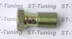 Болт (штуцер) для banjo AN-04, сталь, 7/16x24, Goodridge 775-44Z