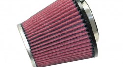 Фильтр нулевого сопротивления универсальный K&N RC-8090   Chrome Filter