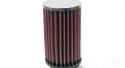 Фильтр нулевого сопротивления универсальный K&N RC-0410   Chrome Filter