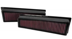 Воздушный фильтр нулевого сопротивления K&N 33-2449 BMW X5M/X6M 4.4L-V8; 2009 (2 PER BOX)