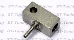 Фитинг Goodridge crimp угловой 90 град. M10x1 D-03 нержавейка, SP-202