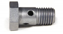 Болт (штуцер) для banjo M12x1.5 L=30mm сталь, Goodridge 992-04-M12P