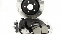 КОМПЛЕКТ ПЕРЕД. Тормозные диски DBA 42635S T3+колодки DC brakes  JEEP GRAND CHEROKEE WK2 3.6 2011->