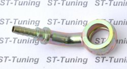 Фитинг banjo d10 mm, 45° D-03 сталь, под опрессовку S5094-03Z1, Goodridge