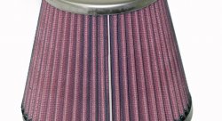 Фильтр нулевого сопротивления универсальный K&N RC-70032   Chrome Filter