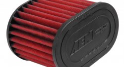 Воздушный фильтр нулевого сопротивления AEM 21-2127DK AIR FILTER; 2-3/4" X 5" OVAL DRYFLOW