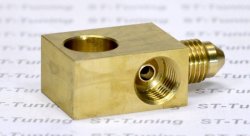 Соединитель тройник Goodridge М-П-М (M10x1-AN03-M10x1), G105-31A