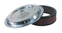 Фильтр нулевого сопротивления K&N CE-1501 CHROME TOP W/E-1500; K&N LOGO