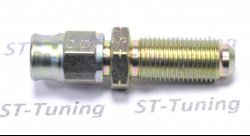 Фитинг папа M10*1 под прямой конус, длинный D-03 сталь 446-31P, Goodridge