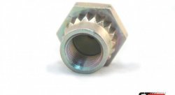 Фитинг мама M10*1 под прямой конус, Peugeot D-03 нерж. сталь, под опрессовку S6001-31ZPR, Goodridge