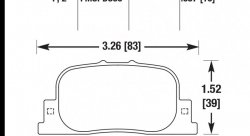 Колодки тормозные HB610Z.587 HAWK Perf. Ceramic