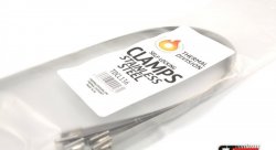 Хомуты для трубы до 120 мм (4,8") 8 мм*40 см, нерж. сталь, 6шт. Thermal Division TDCL136