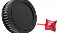 Фильтр нулевого сопротивления универсальный K&N RU-0340   Rubber Filter