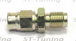 Фитинг папа M10*1 под обратный конус, короткий D-03 сталь 442-31P, Goodridge