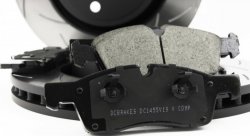 КОМПЛЕКТ ПЕРЕД. Тормозные диски DBA 42635S T3+колодки DC brakes  JEEP GRAND CHEROKEE WK2 3.6 2011->